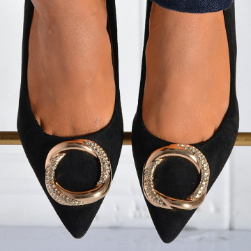 Pantofi Cu Toc Dama Hera Negri - Need 4 Shoes