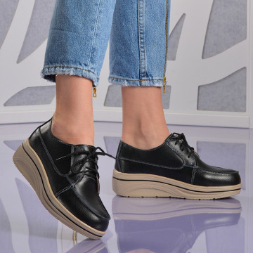 Pantofi Dama Piele Naturala Corso Negri - Need 4 Shoes