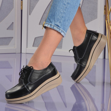 Pantofi Dama Piele Naturala Corso Negri - Need 4 Shoes