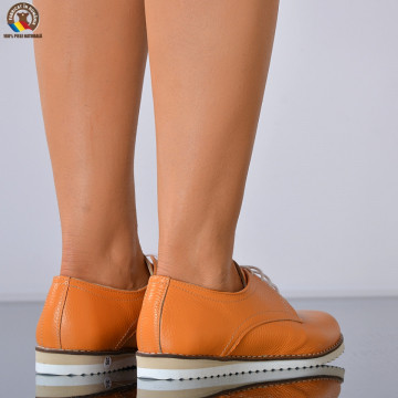 Pantofi Dama Piele Naturala Hatice Mustar