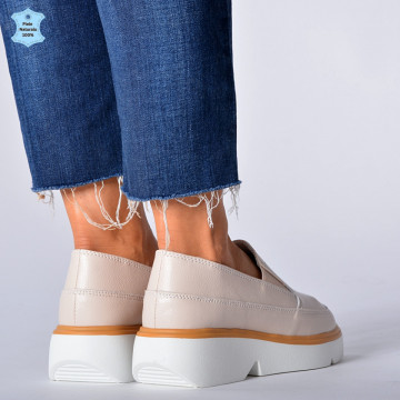 Pantofi Dama Piele Naturala Isadora Roz- Need 4 Shoes