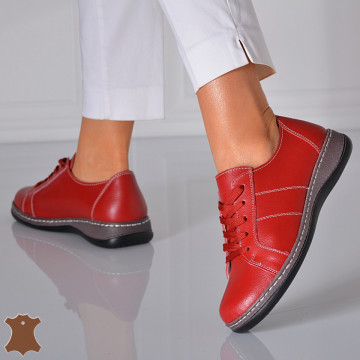Pantofi Dama Piele Naturala Jesica Rosi - Need 4 Shoes