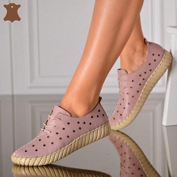 Pantofi Dama Piele Naturala Noemy Lila- Need 4 Shoes