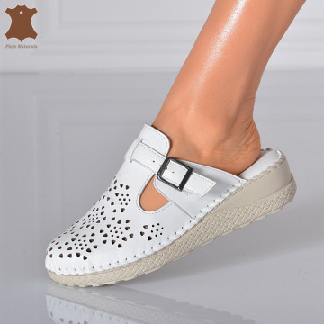 Saboti Medicinali Piele Naturala Enzo Albi- Need 4 Shoes