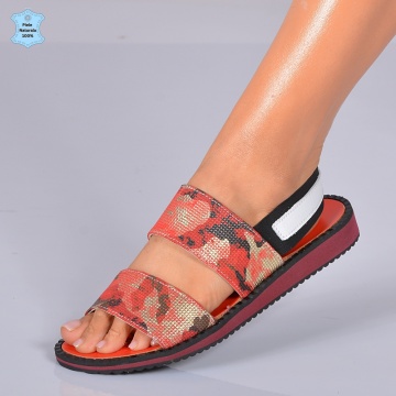 Sandale Dama Piele Naturala Ruby 2 Rosii- Need 4 Shoes