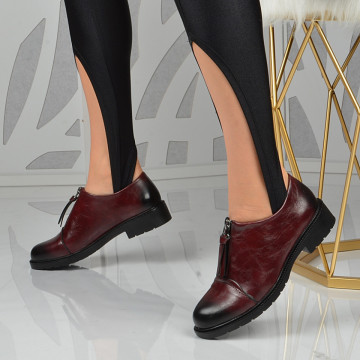 Pantofi Casual Dama Zazi Wine - Need 4 Shoes