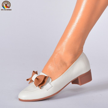 Pantofi Cu Toc Piele Naturala Dina Lila-Need 4 Shoes