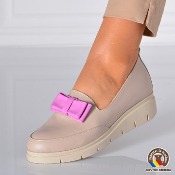 Pantofi Dama Piele Naturala Bya 2 Nude-Need 4 Shoes