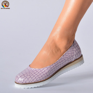 Pantofi Dama Piele Naturala Lolita Lila- Need 4 Shoes