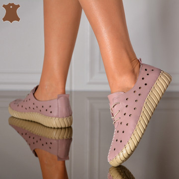 Pantofi Dama Piele Naturala Noemy Lila- Need 4 Shoes