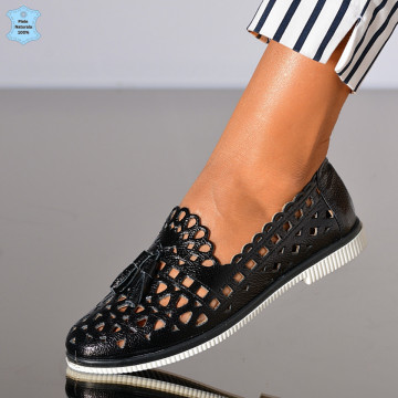 Pantofi Dama Piele Naturala Wendy 2 Negri- Need 4 Shoes