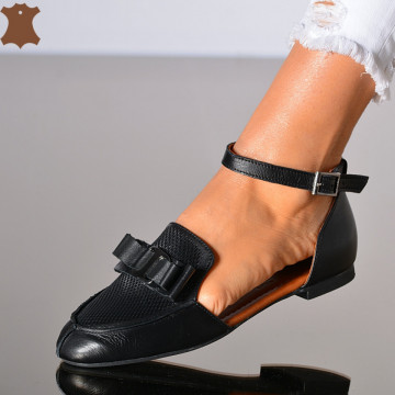 Pantofi Dama Piele Naturala Zeinab Negri- Need 4 Shoes