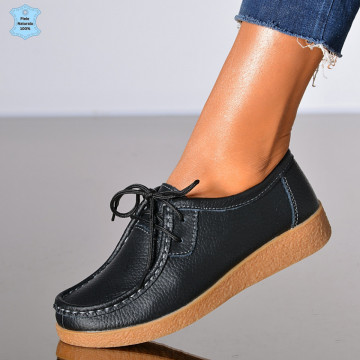 Pantofi Dama Piele Naturala Zora 3 Negri - Need 4 Shoes