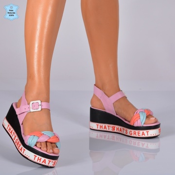 Sandale Piele Naturala Bony Lila- Need 4 Shoes
