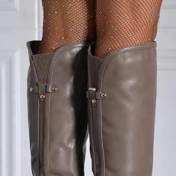 Cizme Dama Imblanite Amanda Gri- Need 4 Shoes