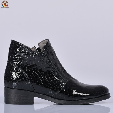 Ghete Dama Piele Naturala Bety 3 Negre - Need 4 Shoes
