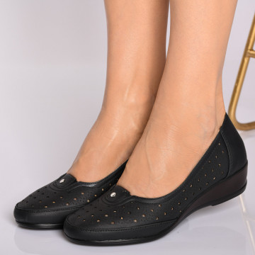 Pantofi cu platforma Seul Negri - Need 4 Shoes