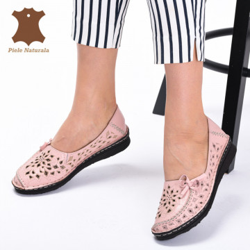 Pantofi Dama Piele Naturala Rony Roz- Need 4 Shoes