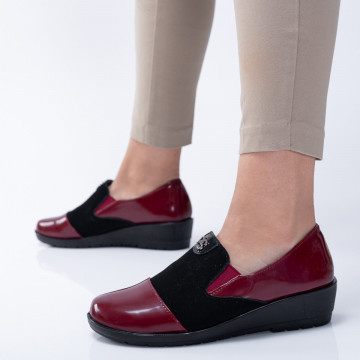 Pantofi Casual Dama Briana Bordo- Need 4 Shoes