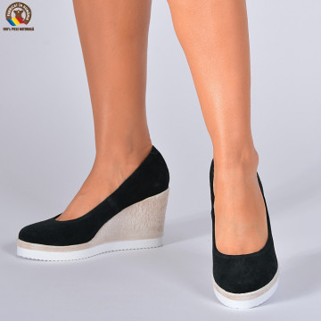 Pantofi Dama Piele Naturala Zelyna 2 Negri