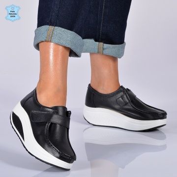 Pantofi Dama Piele Naturala Zena 8 Negri- Need 4 Shoes