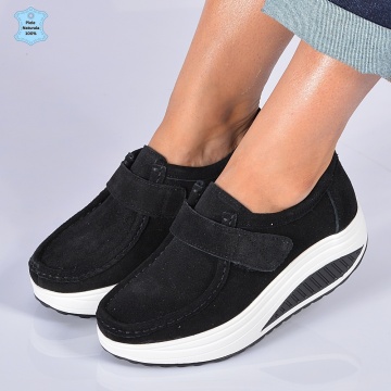 Pantofi Dama Piele Naturala Zena 9 Negri- Need 4 Shoes