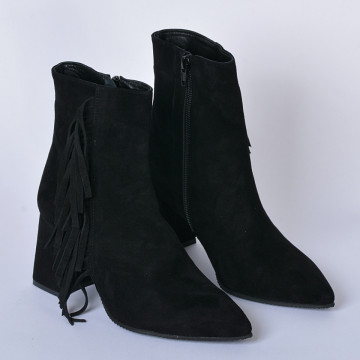 Botine Piele Naturala Amarilis 2 Negre- Need 4 Shoes
