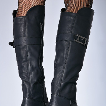Cizme Dama Imblanite Mell Negre- Need 4 Shoes