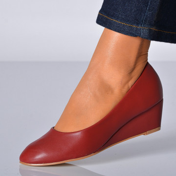 Pantofi Casual Dama Zyna Bordo - Need 4 Shoes