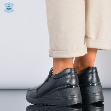Pantofi Dama Piele Naturala Zamora Negri- Need 4 Shoes