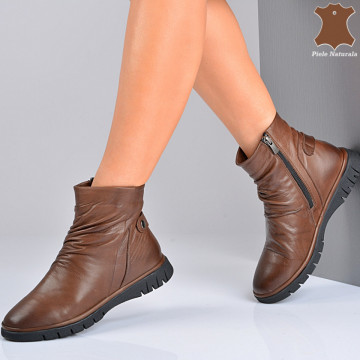 Ghete Dama Piele Naturala Loris Maro- Need 4 Shoes