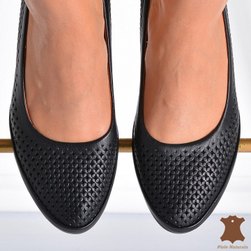 Pantofi Cu Toc Piele Naturala Sharon Negri- Need 4 Shoes