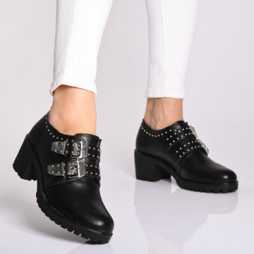 Pantofi Cu Toc Dama Santos Negri-Need 4 Shoes