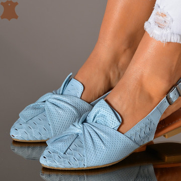 Pantofi Dama Piele Naturala Alma 2 Albastri- Need 4 Shoes