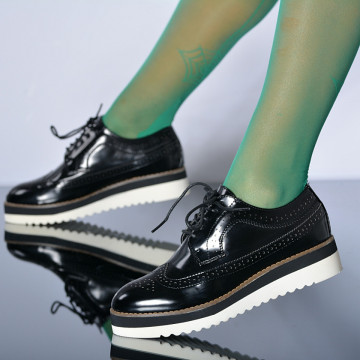 Pantofi Casual Dama Nyva Negri- Need 4 Shoes