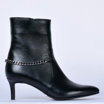 Botine Piele Naturala Seline Negre- Need 4 Shoes