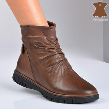 Ghete Dama Piele Naturala Loris Maro- Need 4 Shoes