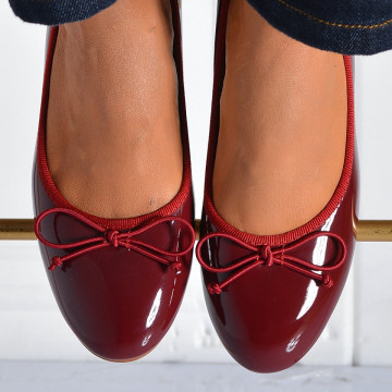 Pantofi Cu Toc Dama Odelina Bordo- Need 4 Shoes