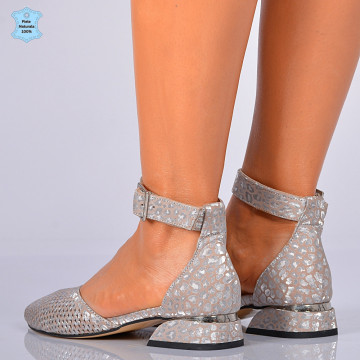 Sandale Dama Piele Naturala Nissa Bej- Need 4 Shoes