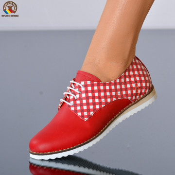 Pantofi Dama Piele Naturala Hatice Rosii