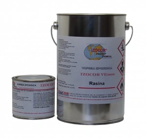 Vopsea epoxidica pentru pardoseala garaj IZOCOR VE3000, 5.5 kg