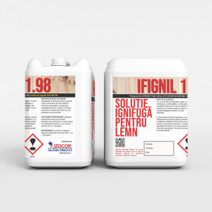 Solutie de ignifugare pentru lemn IFIGNIL, 24 kg