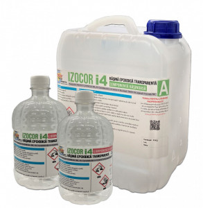 Rasina epoxidica transparenta - IZOCOR i4 - 6 kg