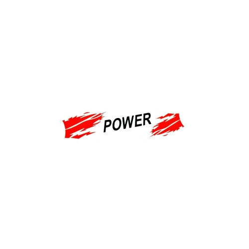Abtibild " Power " culoare Negru Cod: AN13