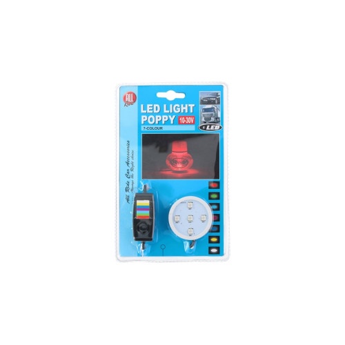 Aparat iluminat RGB LED odorizant Popy cu USB si telecomanda Cod: 151205
