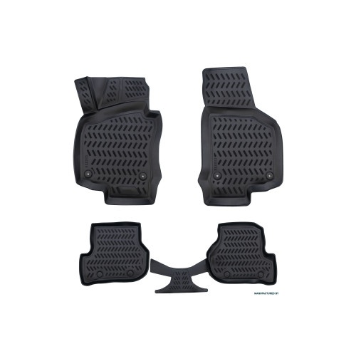 Covoare cauciuc tavita compatibile Seat Leon II 2005-2013 Cod: 3D AP-1050 / A80-X122v2EU