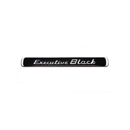 Ornament metalic "EXECUTIVE BLACK" Aluminiu 22cmx2,7cm Cod: EB-22
