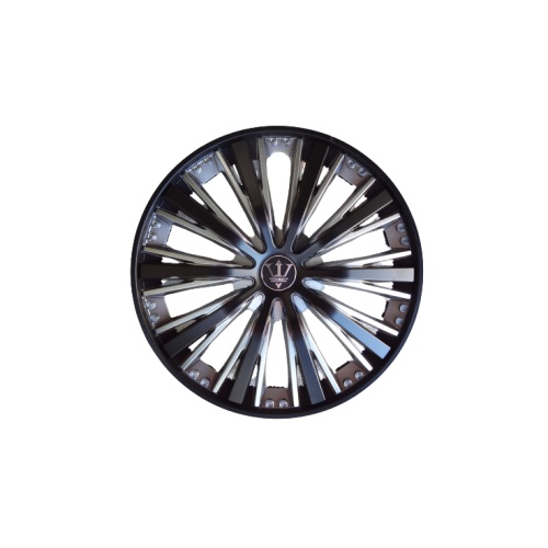 Set 4 capace roti model EVO negru+gri antracit 15" Cod: WM2-1GR-15