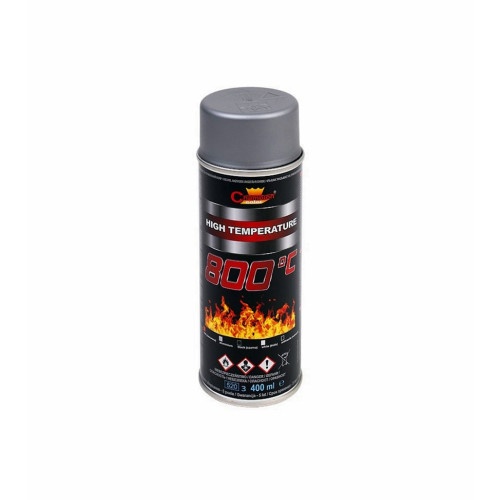 Spray Vopsea Profesional Champion Rezistent Termic 800Â°C 400ml Argintiu Cod: 9006