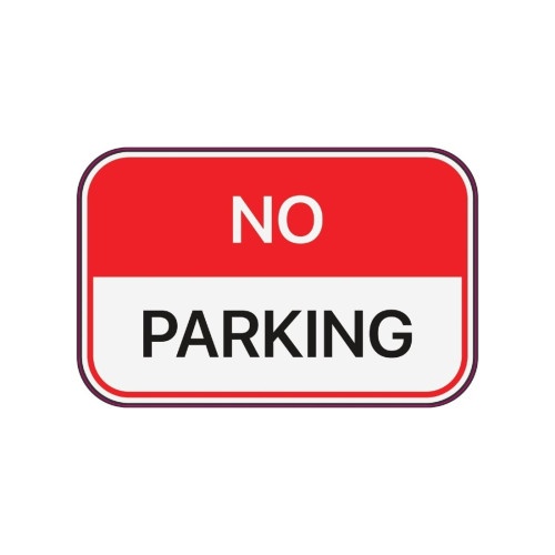 Abtibild "NO PARKING" Cod: TAG 022 / T2